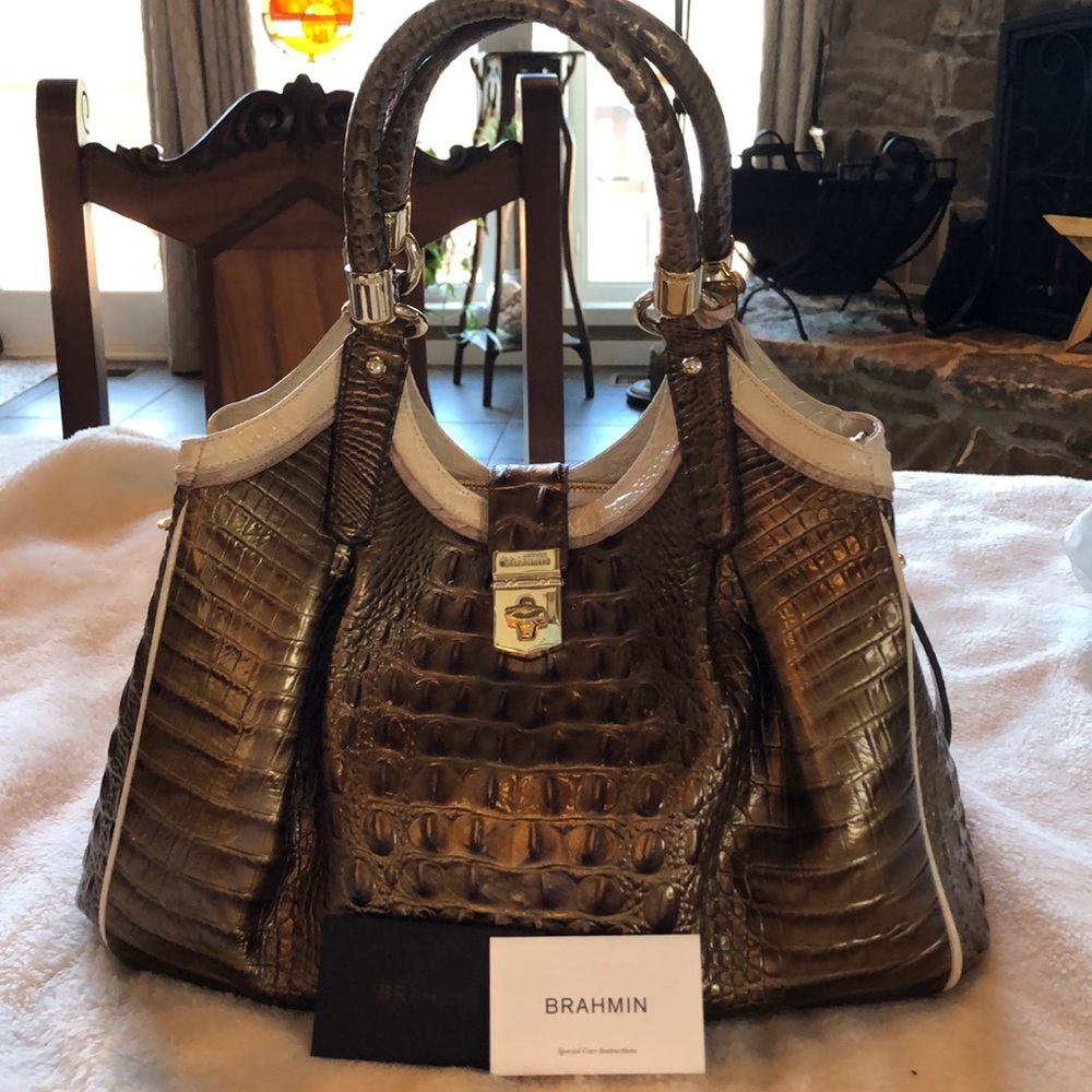 Brahmin leather bag